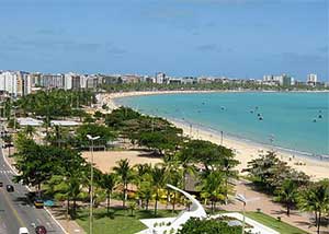 Praia Pajuçara em Maceió