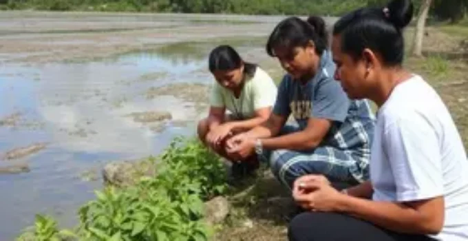 ação de educação ambiental