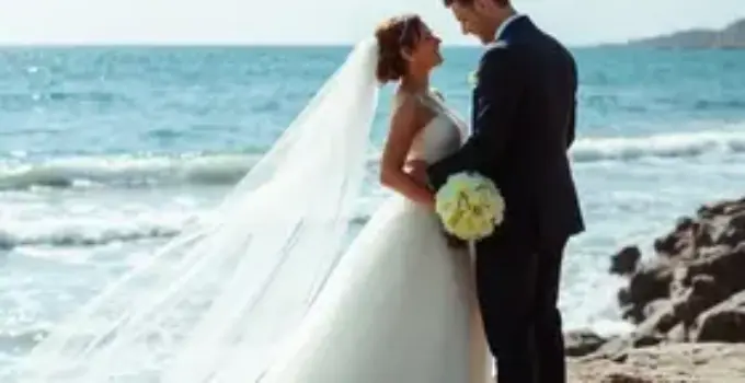 casamento com vista para o mar
