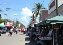 reorganização de espaços para ambulantes